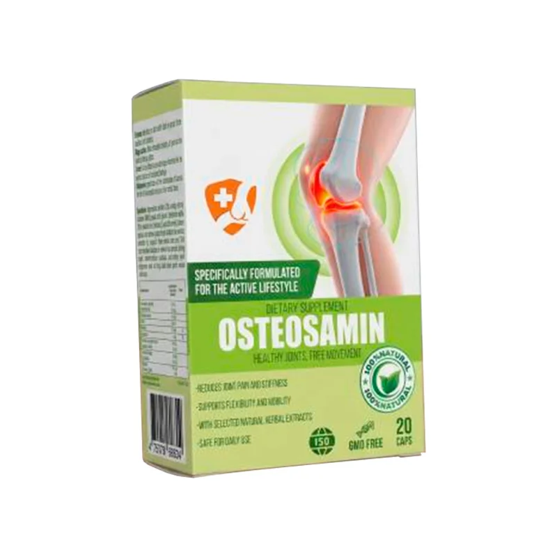 Osteosamin — confezione dell'integratore per ossa e articolazioni